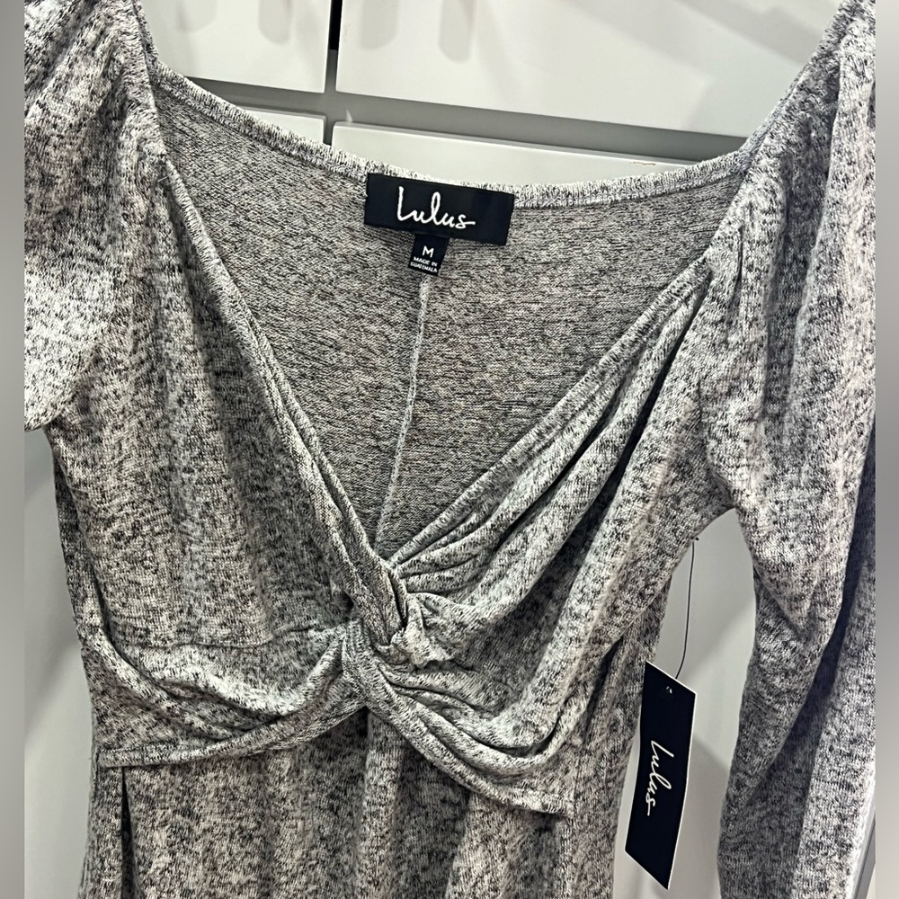 NWT Lulu’s knotted bodycon dress - Picture 6 of 6